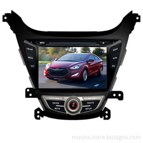 Hyundai Elantra 2014 DVD player with wince CE system